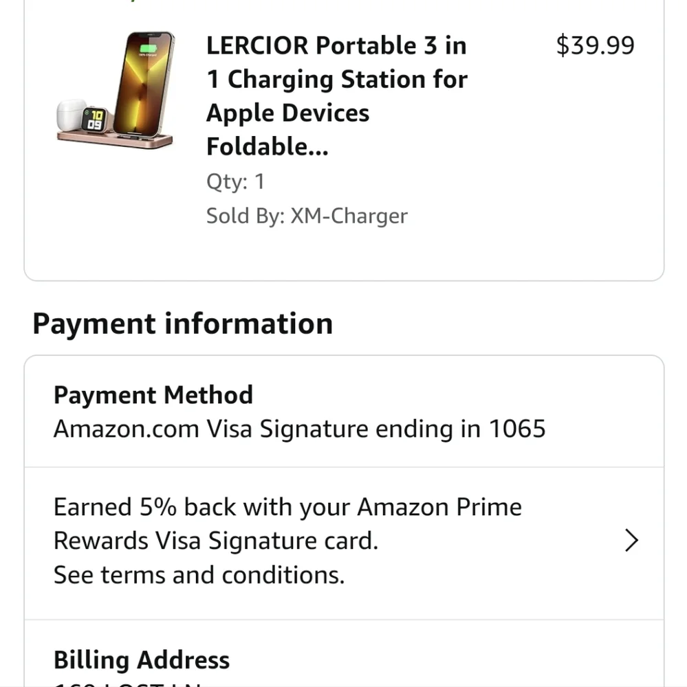 3 in 1 Apple charger